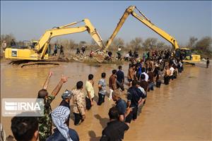 زنگ خطر سیل دوباره در خوزستان