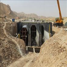 ساخت سد تنظیمی آریوبرزن خوزستان 60 درصد پیش رفته است
