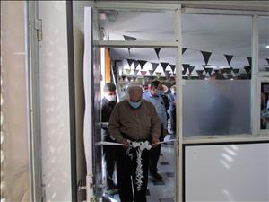 افتتاح نمایشگاه کتب حوزه دفاع مقدس در شرکت آبیاری شمال خوزستان
